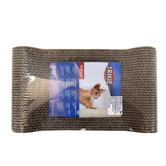 Trixie Wild Cat Scratching Cardboard for Cats (Blue)