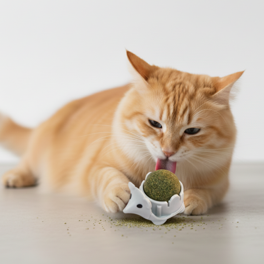 Skatrs Hedgehog Catnip Ball Toy for Cats