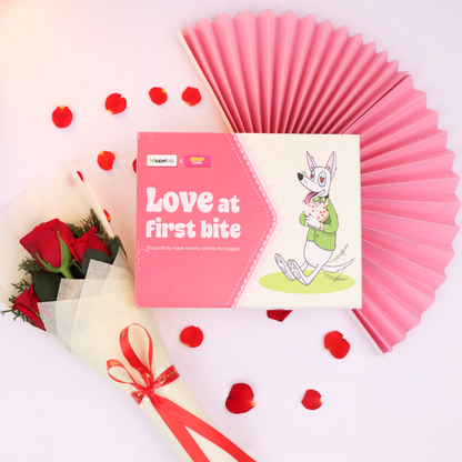 Valentine’s Bites Dog Love Cookie Box