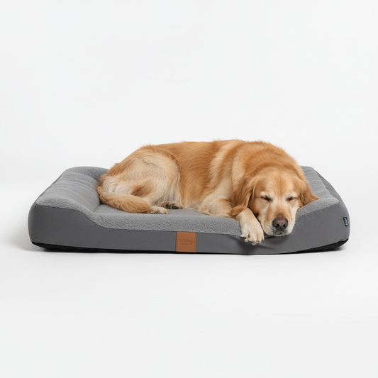 Orthopedic Memory Foam Dog Bed - Supportive Comfort for Senior Dogs & Large Breeds