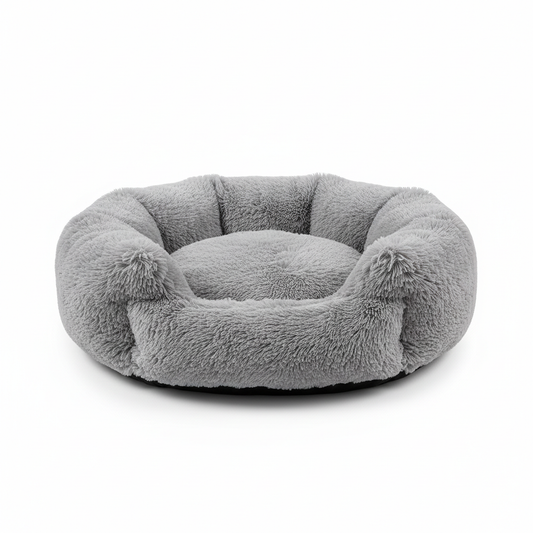 Calming Anti-Anxiety Dog Bed - Donut Cuddler for Dogs & Cats