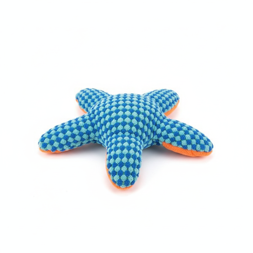 Indestructible Plush Chew Toy - Interactive Squeaky Dog & Cat Toy