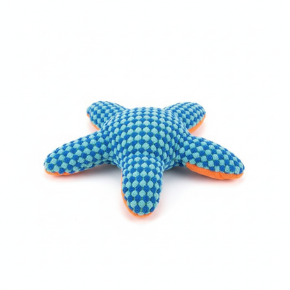 Indestructible Plush Chew Toy - Interactive Squeaky Dog & Cat Toy